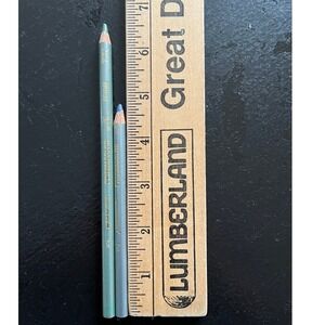 Prismacolor Sanford Metallic Green PC1048 & Blue PC1047 Colored Pencils USA 2pc